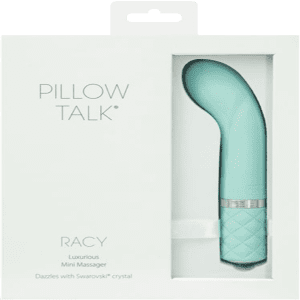 Pillow Talk Racy Teal Mini Massager